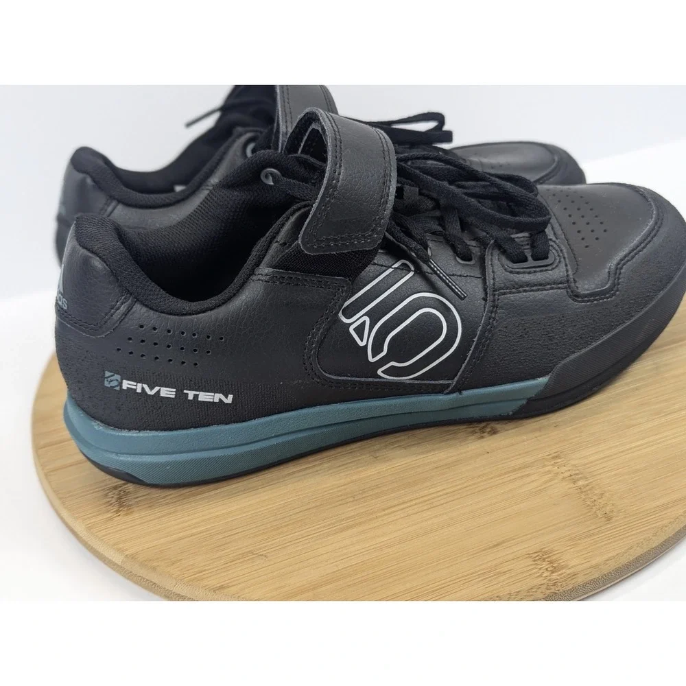 Five Ten Shoes Womans 9.5 Adidas Hellcat Pro Biking BMX Mountain Black Green